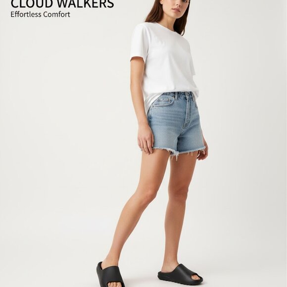 Unisex Extra-Thick Foam Comfort Slides – Soft EVA Spa Sandals for Eve - Picture 7 of 7